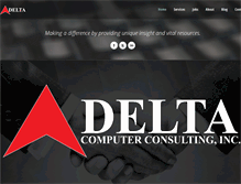 Tablet Screenshot of deltacci.com